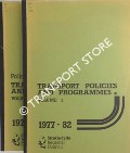 Book cover of Transport Policies and Programmes 1977 - 1982 by Strathclyde Regional Council
